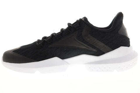 Reebok Split Fuel DV5447 Mens Black Mesh Low Top Lifestyle Sneakers Shoes