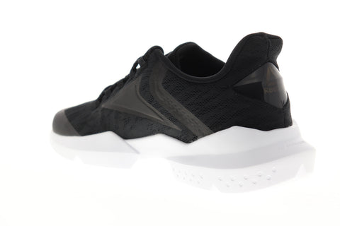Reebok Split Fuel DV5447 Mens Black Mesh Low Top Lifestyle Sneakers Shoes