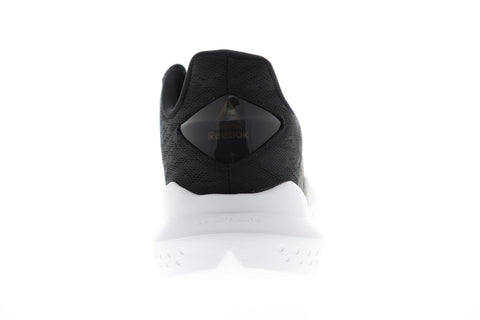 Reebok Split Fuel DV5447 Mens Black Mesh Low Top Lifestyle Sneakers Shoes