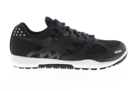 Reebok Crossfit Nano 2.0 Womens Black Mesh Low Top Athletic Cross Training Shoes