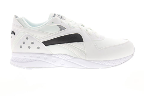Reebok Pyro DV5574 Mens White Low Top Lace Up Lifestyle Sneakers Shoes