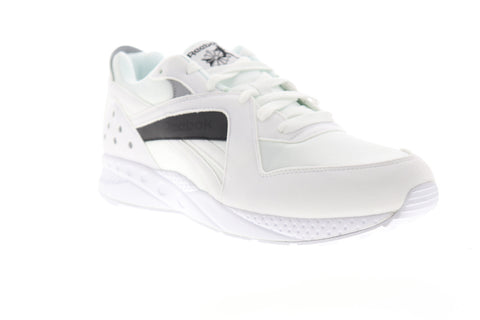 Reebok Pyro DV5574 Mens White Low Top Lace Up Lifestyle Sneakers Shoes