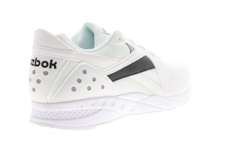 Reebok Pyro DV5574 Mens White Low Top Lace Up Lifestyle Sneakers Shoes
