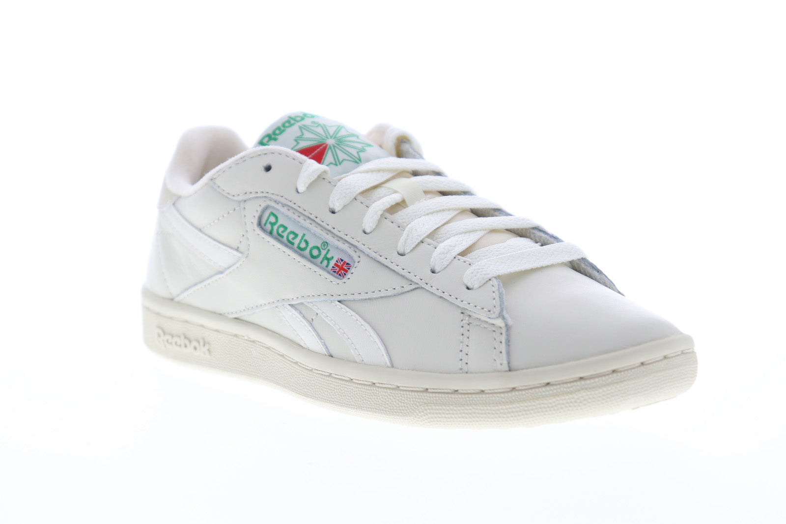 morder tildele For nylig Reebok NPC UK DV5585 Womens White Leather Low Top Lifestyle Sneakers S -  Ruze Shoes