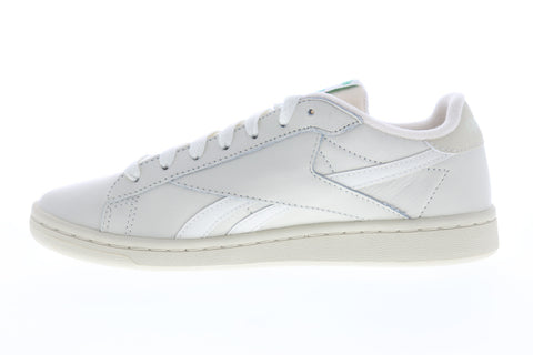 Reebok NPC UK DV5585 Womens White Leather Low Top Lifestyle Sneakers Shoes