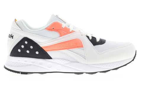 Reebok Pyro DV5701 Mens White Mesh Lace Up Lifestyle Sneakers Shoes