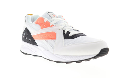 Reebok Pyro DV5701 Mens White Mesh Lace Up Lifestyle Sneakers Shoes