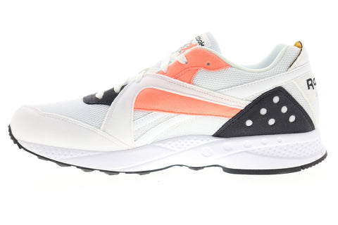 Reebok Pyro DV5701 Mens White Mesh Lace Up Lifestyle Sneakers Shoes