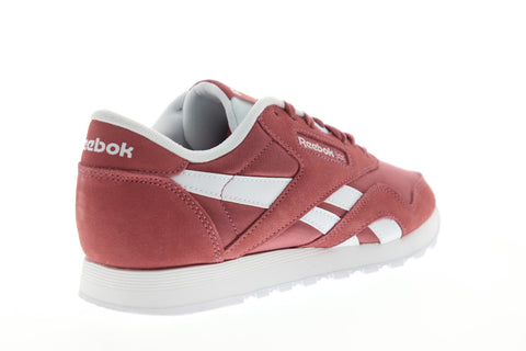 Reebok Classic Nylon DV5807 Womens Pink Low Top Lace Up Lifestyle Sneakers Shoes