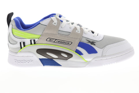 Reebok Workout Plus ATI 90S DV6283 Mens White Leather Lifestyle Sneakers Shoes