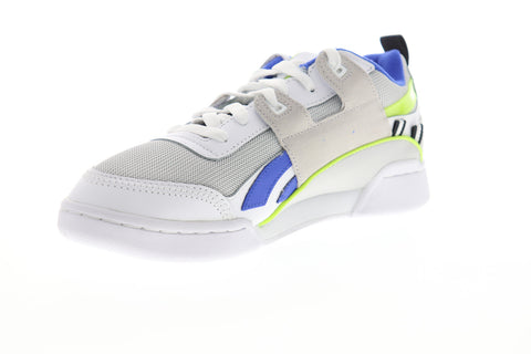 Reebok Workout Plus ATI 90S DV6283 Mens White Leather Lifestyle Sneakers Shoes