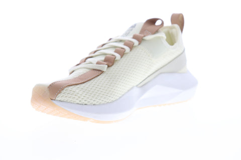 Reebok Sole Fury Lux DV6926 Womens Beige Tan Canvas Lifestyle Sneakers Shoes