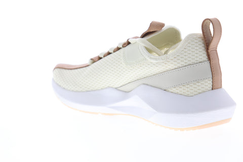 Reebok Sole Fury Lux DV6926 Womens Beige Tan Canvas Lifestyle Sneakers Shoes