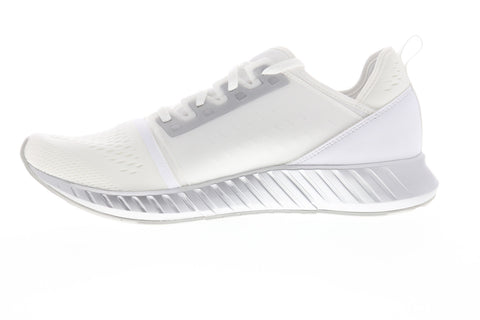 Reebok Flashfilm DV6969 Mens White Mesh Low Top Athletic Cross Training Shoes