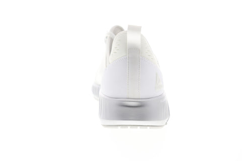 Reebok Flashfilm DV6969 Mens White Mesh Low Top Athletic Cross Training Shoes