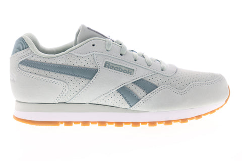 Reebok Classic Harman Run DV7058 Womens Gray Suede Lifestyle Sneakers Shoes