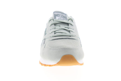 Reebok Classic Harman Run DV7058 Womens Gray Suede Lifestyle Sneakers Shoes