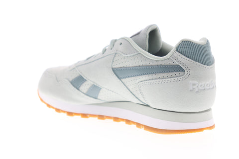 Reebok Classic Harman Run DV7058 Womens Gray Suede Lifestyle Sneakers Shoes