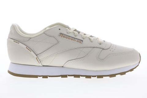 Reebok Classic Leather DV7103 Womens Beige Tan Low Top Lifestyle Sneakers Shoes