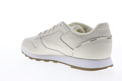 Reebok Classic Leather DV7103 Womens Beige Tan Low Top Lifestyle Sneakers Shoes