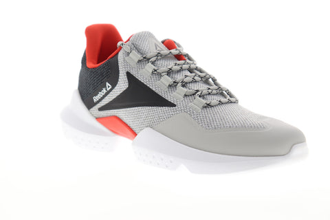 Reebok Split Fuel DV7157 Mens Gray Mesh Lifestyle Sneakers Shoes