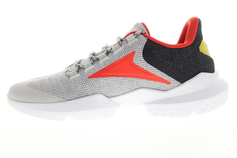 Reebok Split Fuel DV7157 Mens Gray Mesh Lifestyle Sneakers Shoes
