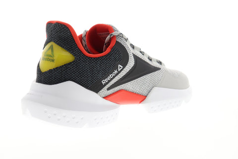 Reebok Split Fuel DV7157 Mens Gray Mesh Lifestyle Sneakers Shoes