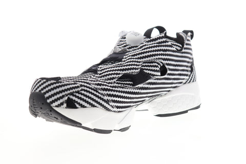 Reebok Instapump Fury OG MU DV7305 Mens Black Canvas Athletic Running Shoes