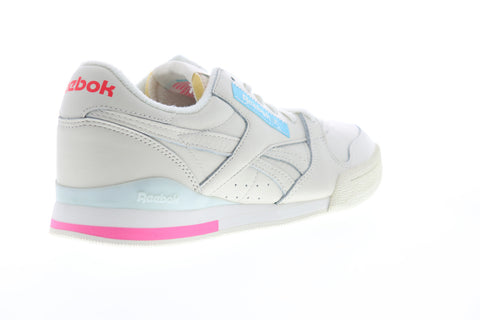 Reebok Phase 1 PRO DV7785 Womens Beige Tan Leather Lifestyle Sneakers Shoes
