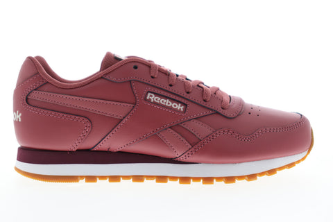 Reebok Classic Harman Run DV8124 Womens Pink Leather Lifestyle Sneakers Shoes