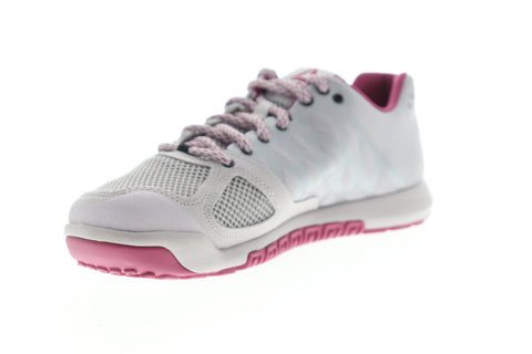 Reebok Crossfit Nano 2.0 Womens Gray Mesh Low Top Athletic Cross Training Shoes