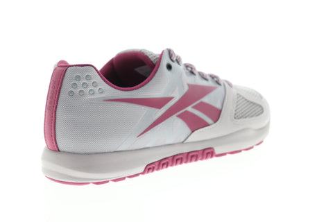 Reebok Crossfit Nano 2.0 Womens Gray Mesh Low Top Athletic Cross Training Shoes