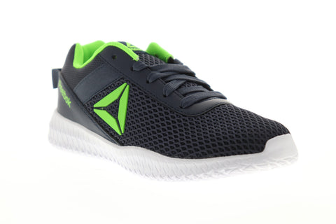 Reebok Flexagon DV8355 Mens Blue Mesh Low Top Athletic Gym Cross Training Shoes