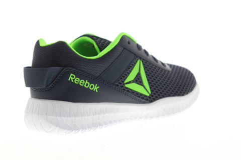 Reebok Flexagon DV8355 Mens Blue Mesh Low Top Athletic Gym Cross Training Shoes