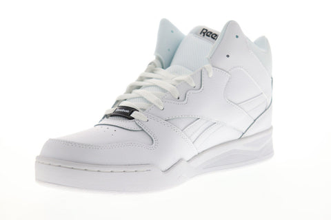 Reebok Royal Bb4500H2 Xe Mens White Leather High Top Sneakers Shoes