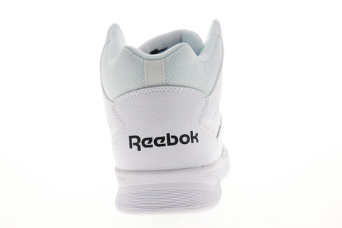 Reebok Royal Bb4500H2 Xe Mens White Leather High Top Sneakers Shoes