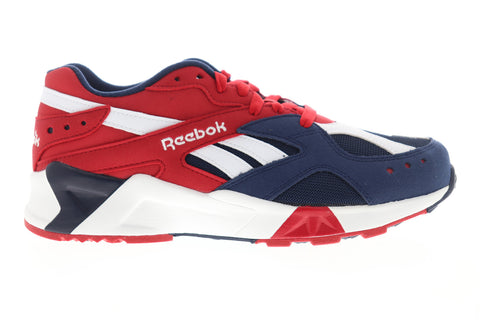 Reebok Aztrek DV8816 Mens Blue Mesh Lace Up Lifestyle Sneakers Shoes