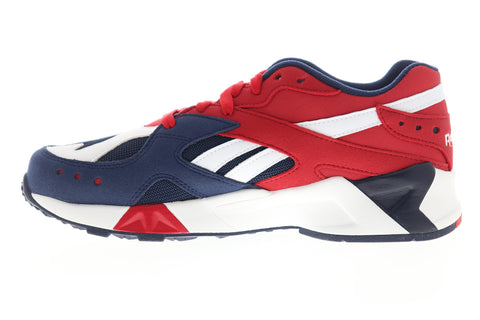 Reebok Aztrek DV8816 Mens Blue Mesh Lace Up Lifestyle Sneakers Shoes
