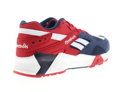Reebok Aztrek DV8816 Mens Blue Mesh Lace Up Lifestyle Sneakers Shoes