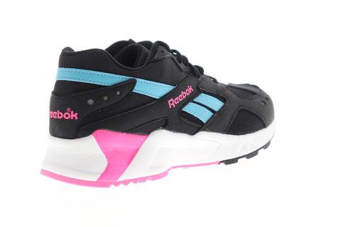 Reebok Aztrek DV8953 Mens Black Mesh Low Top Lace Up Lifestyle Sneakers Shoes