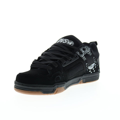 DVS Comanche DVF0000029968 Mens Black Nubuck Skate Inspired Sneakers Shoes