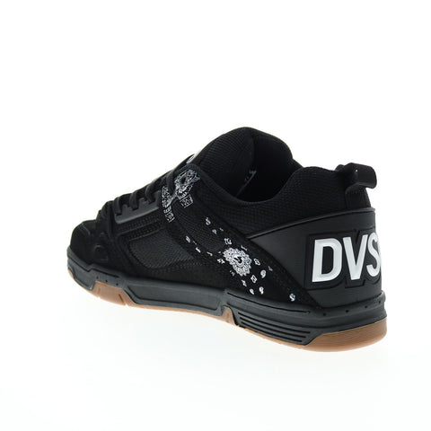 DVS Comanche DVF0000029968 Mens Black Nubuck Skate Inspired Sneakers Shoes