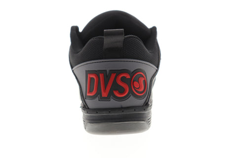 DVS Comanche Mens Black Leather Surf Lace Up Skate Sneakers Shoes