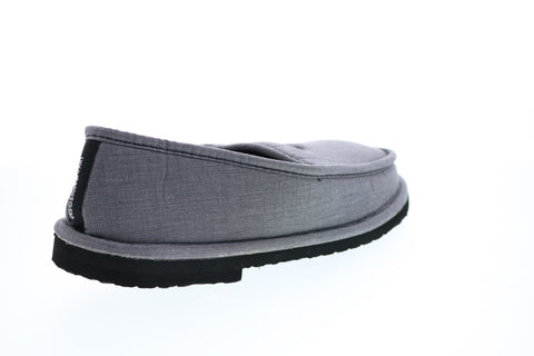 DVS Francisco DVF0000062963 Mens Gray Canvas Slip On Loafer Slippers Shoes