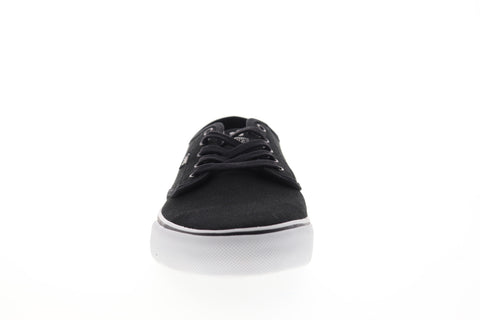 DVS Rico CT Mens Black Canvas Surf Low Top Lace Up Skate Sneakers Shoes