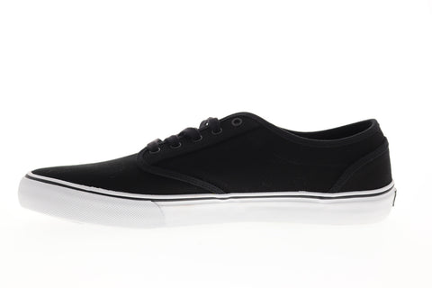 DVS Rico CT Mens Black Canvas Surf Low Top Lace Up Skate Sneakers Shoes