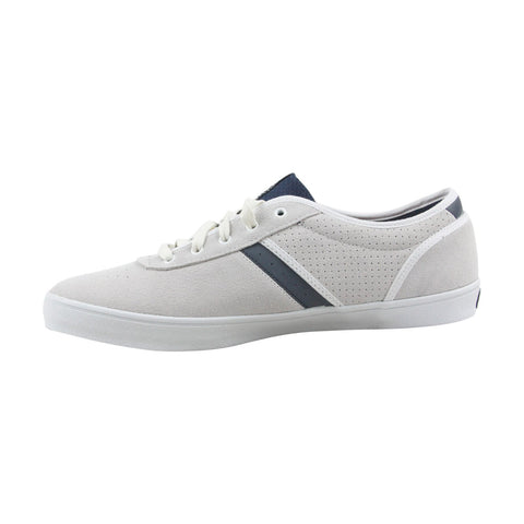 DVS Enduro X DVF0000273100 Mens White Suede Low Top Athletic Surf Skate Shoes