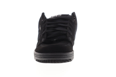 DVS Enduro 125 Mens Black Leather Lace Up Skate Sneakers Shoes