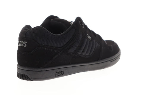 DVS Enduro 125 Mens Black Leather Lace Up Skate Sneakers Shoes