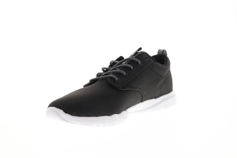 DVS Premier 2.0+ Mens Black Mesh Surf Low Top Lace Up Skate Sneakers Shoes